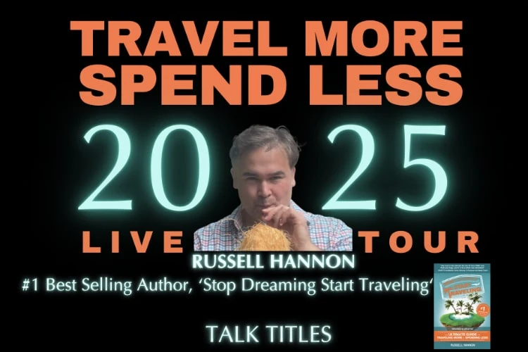 Break The Travel Barrier Russell Hannon Live Tour Image